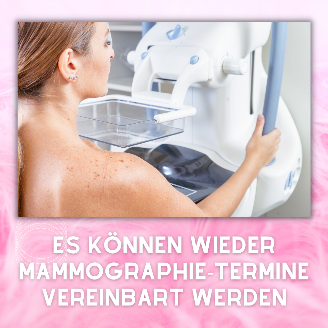 Mammographie-Termine wieder vereinbar